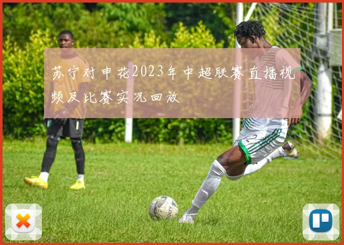 苏宁对申花2023年中超联赛直播视频及比赛实况回放